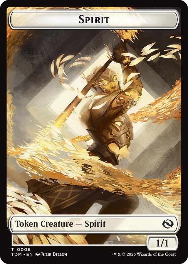 Spirit (0006) // Spirit (0007) Double-Sided Token #6 T - Dragonstorm Pokemon card