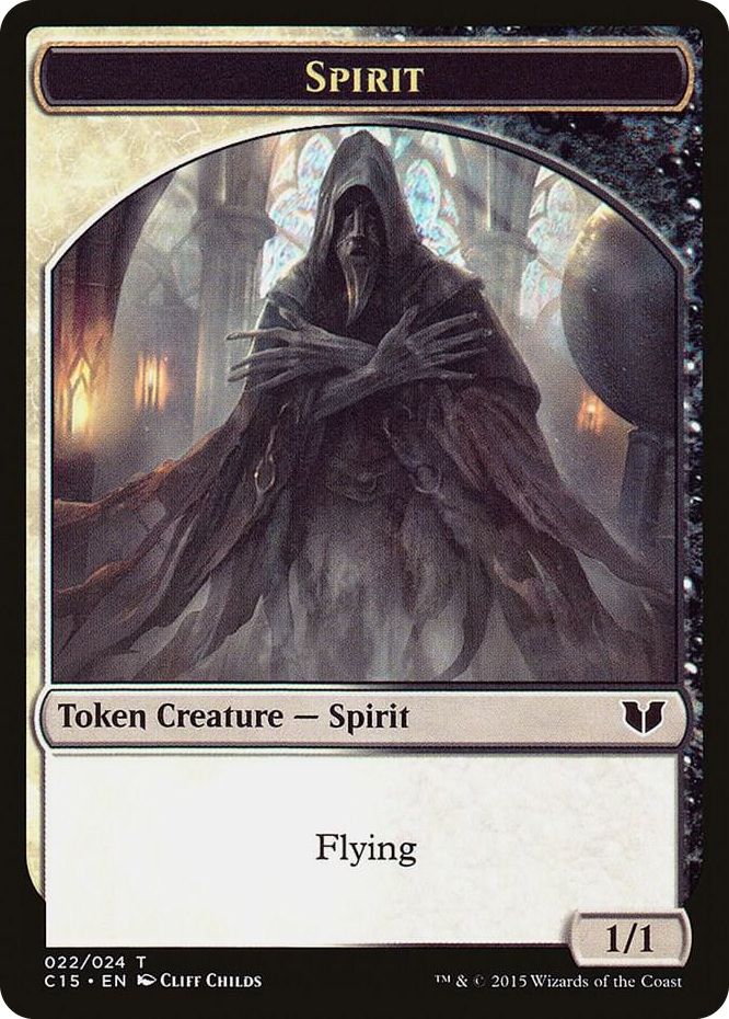 Spirit (022) // Angel Double-Sided Token #22 T - Commander 2015 Pokemon card