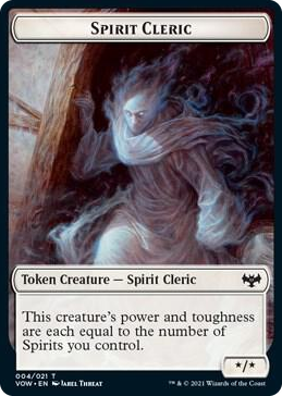 0004 Spirit Cleric Token T Innistrad: Crimson Vow