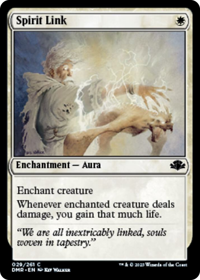 0029 Spirit Link C Dominaria Remastered