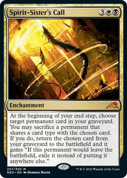 0237 Spirit-Sister's Call M Kamigawa: Neon Dynasty