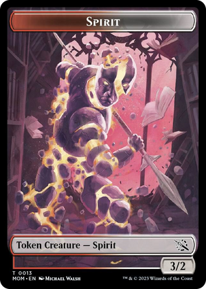 0013 Spirit Token (0013) T March of the Machine