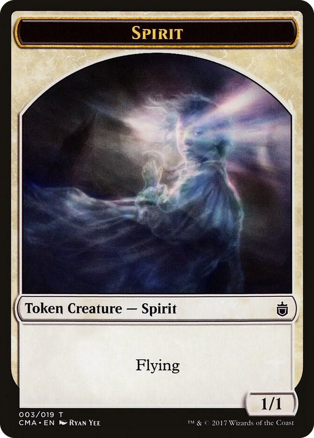 0003 Spirit Token (003) T Commander Anthology