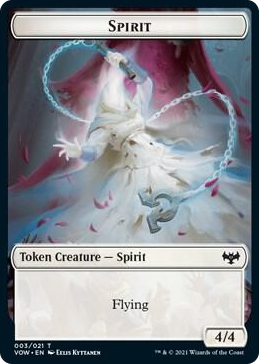 0003 Spirit Token (003) T Innistrad: Crimson Vow