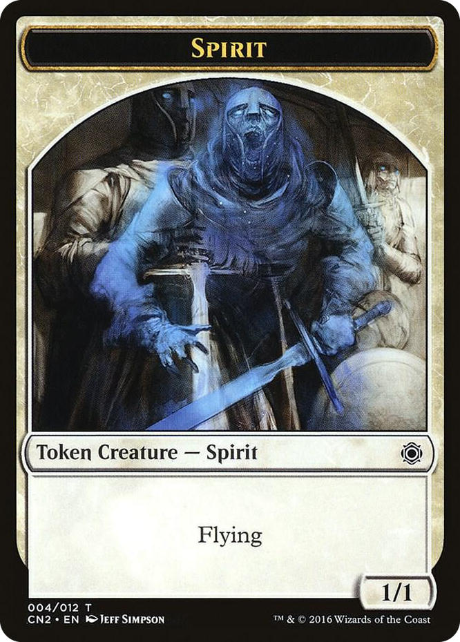 Spirit Token #4 T - Conspiracy: Take the Crown Pokemon card