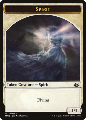 0004 Spirit Token T Modern Masters 2017