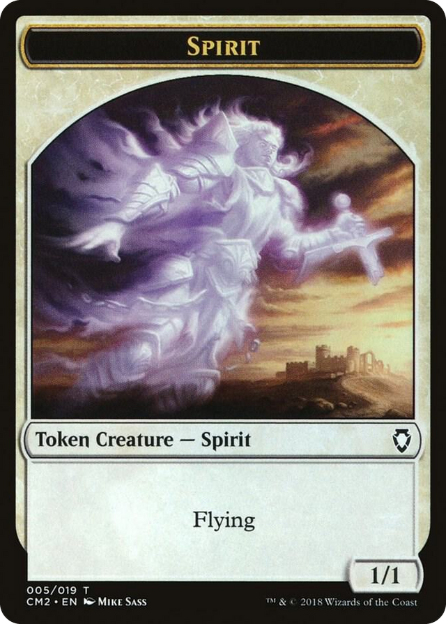 0005 Spirit Token T Commander Anthology Volume II