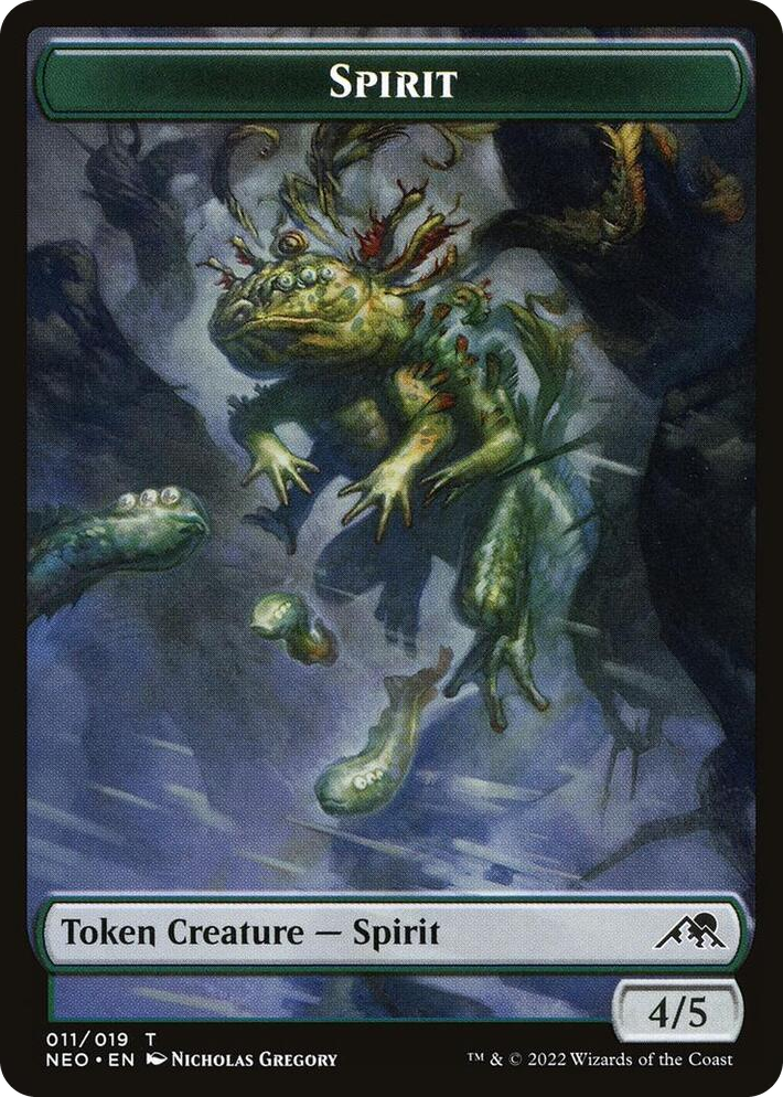 0011 Spirit Token (011) T Kamigawa: Neon Dynasty