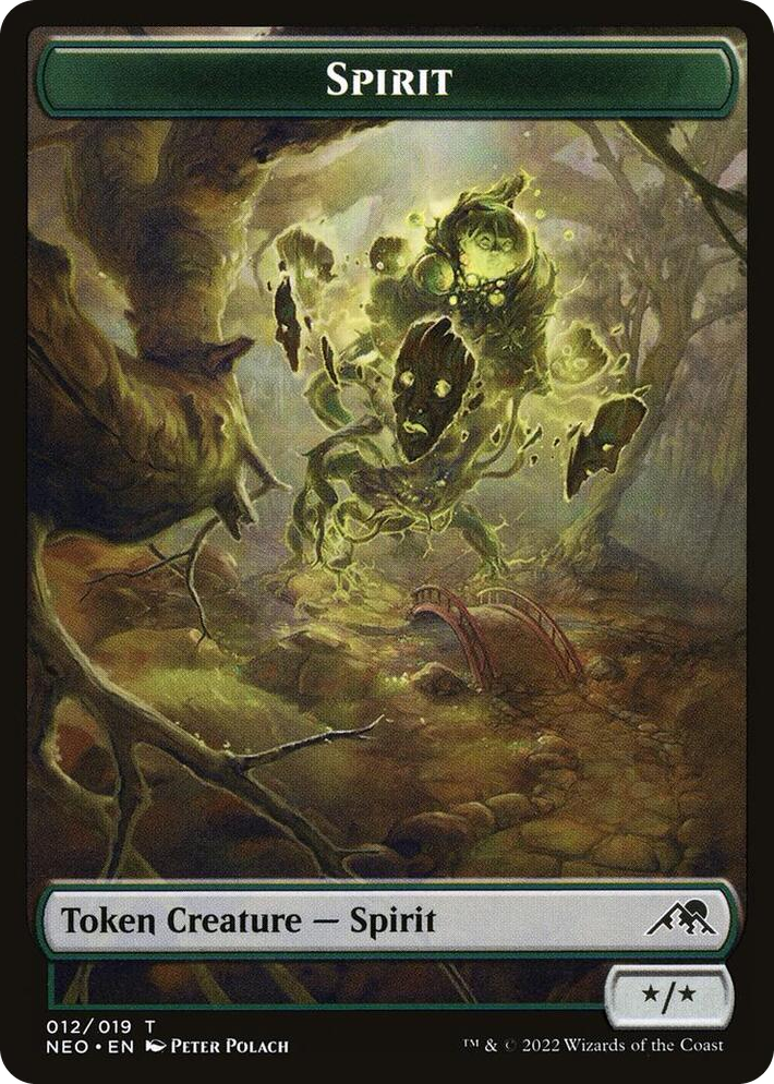 0012 Spirit Token (012) T Kamigawa: Neon Dynasty