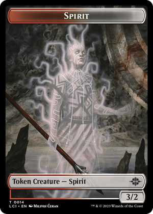0014 Spirit Token T The Lost Caverns of Ixalan