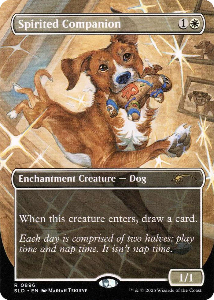 Spirited Companion (0896) #896 R - Secret Lair Drop Series Pokemon card