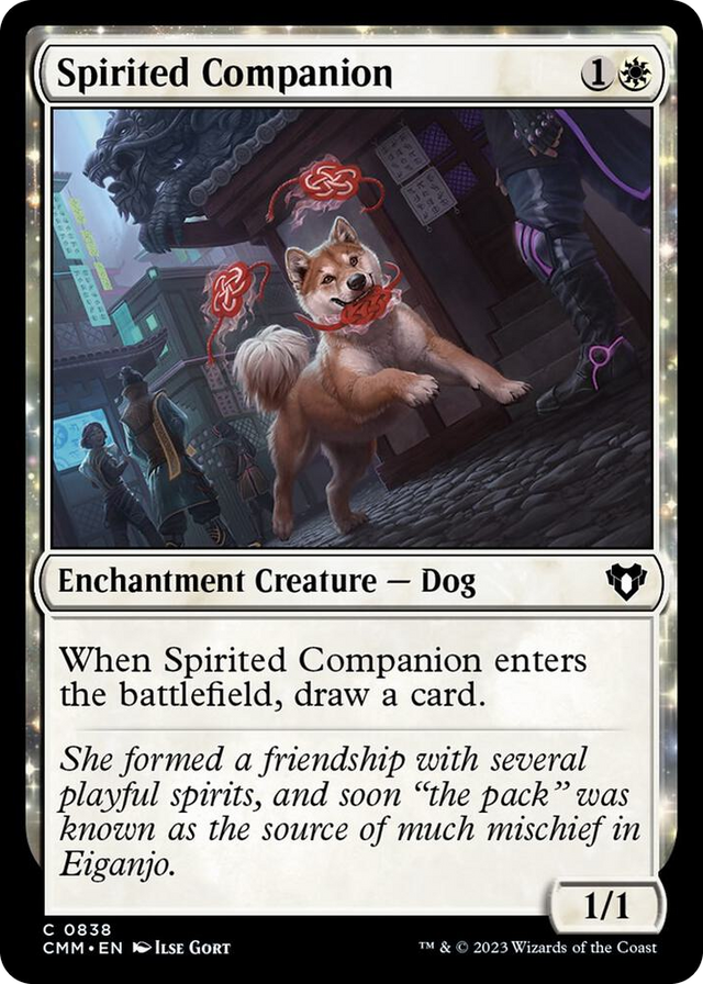 0838 Spirited Companion C Commander Masters
