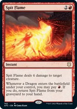0142 Spit Flame R Commander: Adventures in the Forgotten Realms