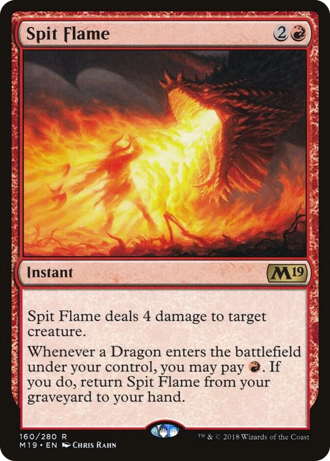 0160 Spit Flame R Core Set 2019