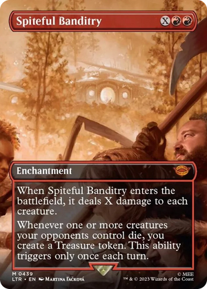 0439 Spiteful Banditry (Borderless) M Universes Beyond: The Lord of the Rings: Tales of Middle-earth