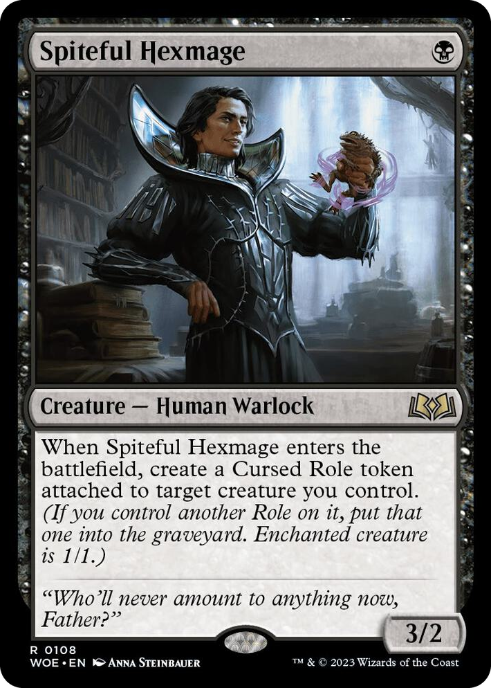 0108 Spiteful Hexmage R Wilds of Eldraine