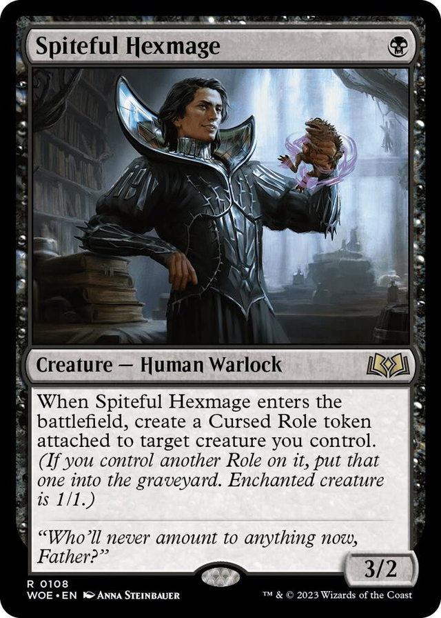 0108 Spiteful Hexmage R Wilds of Eldraine