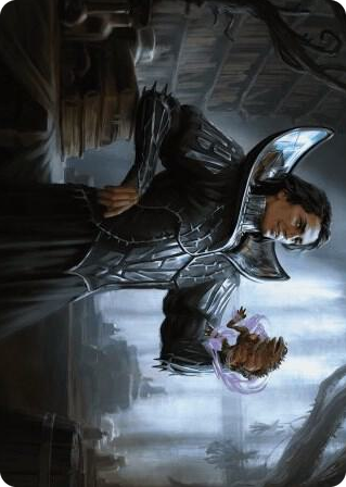 Spiteful Hexmage Art Card #15 S - Art Series: Wilds of Eldraine Pokemon card