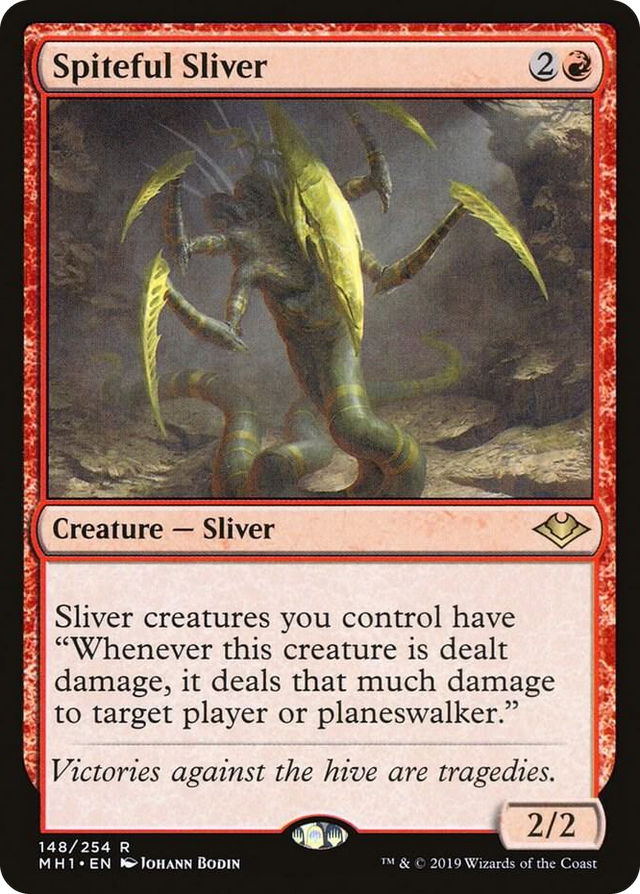 0148 Spiteful Sliver R Modern Horizons