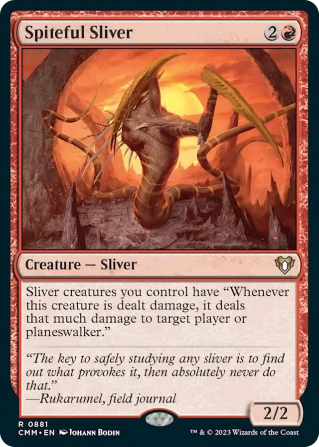 0881 Spiteful Sliver R Commander Masters