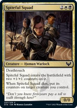 0237 Spiteful Squad C Strixhaven: School of Mages