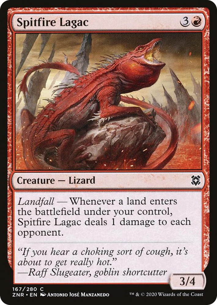 0167 Spitfire Lagac C Zendikar Rising