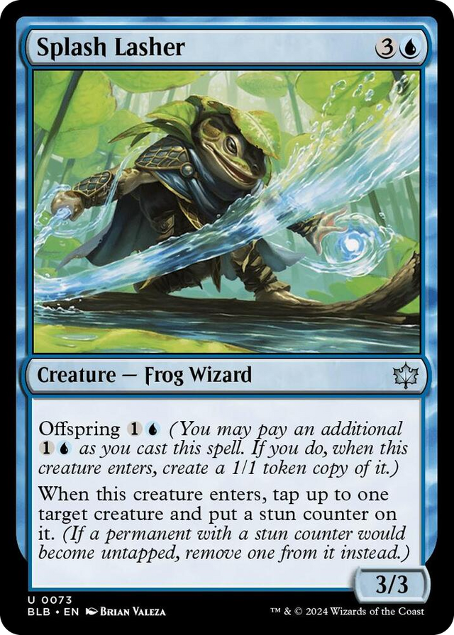 0073 Splash Lasher U Bloomburrow