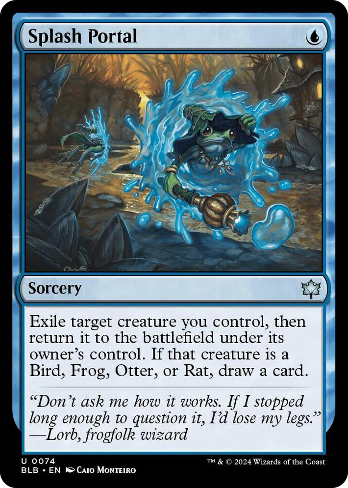 0074 Splash Portal U Bloomburrow