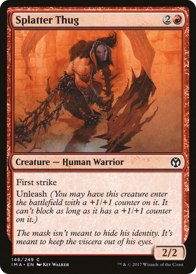 0146 Splatter Thug C Iconic Masters