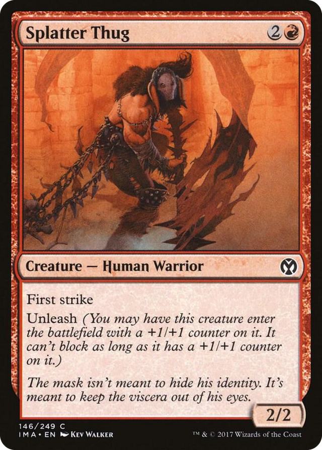 0146 Splatter Thug C Iconic Masters