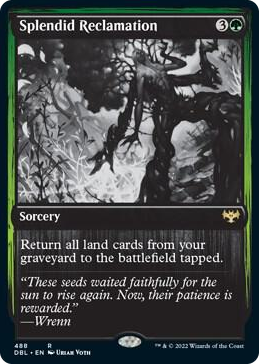 Splendid Reclamation #488 R - Innistrad: Double Feature Pokemon card