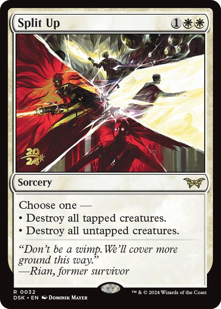 0032 Split Up R Prerelease Cards