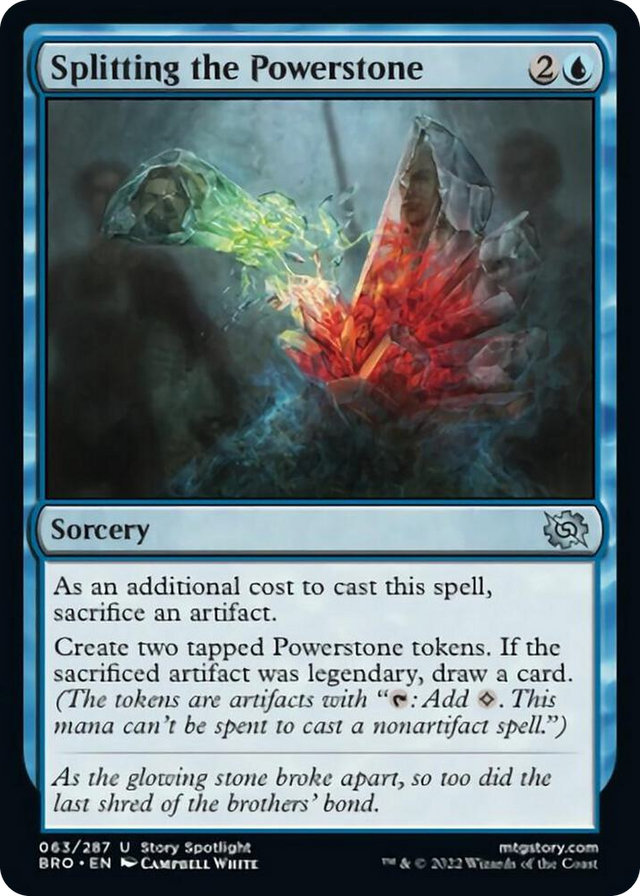 0063 Splitting the Powerstone U The Brothers' War
