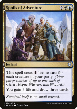0237 Spoils of Adventure U Zendikar Rising