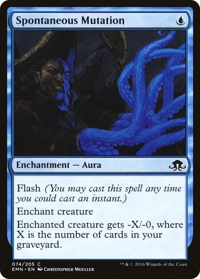Spontaneous Mutation #74 C - Eldritch Moon Pokemon card
