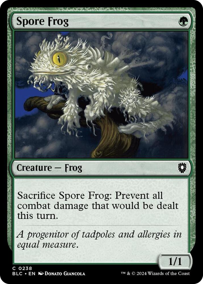 0238 Spore Frog C Commander: Bloomburrow