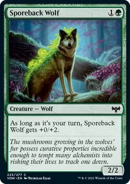 0223 Sporeback Wolf C Innistrad: Crimson Vow