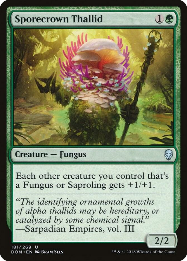 0181 Sporecrown Thallid U Dominaria