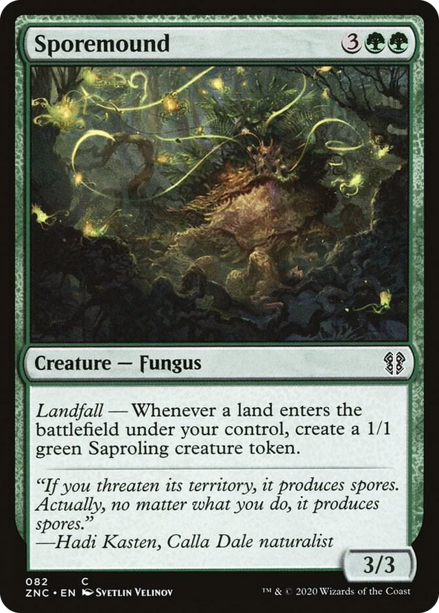 0082 Sporemound C Commander: Zendikar Rising