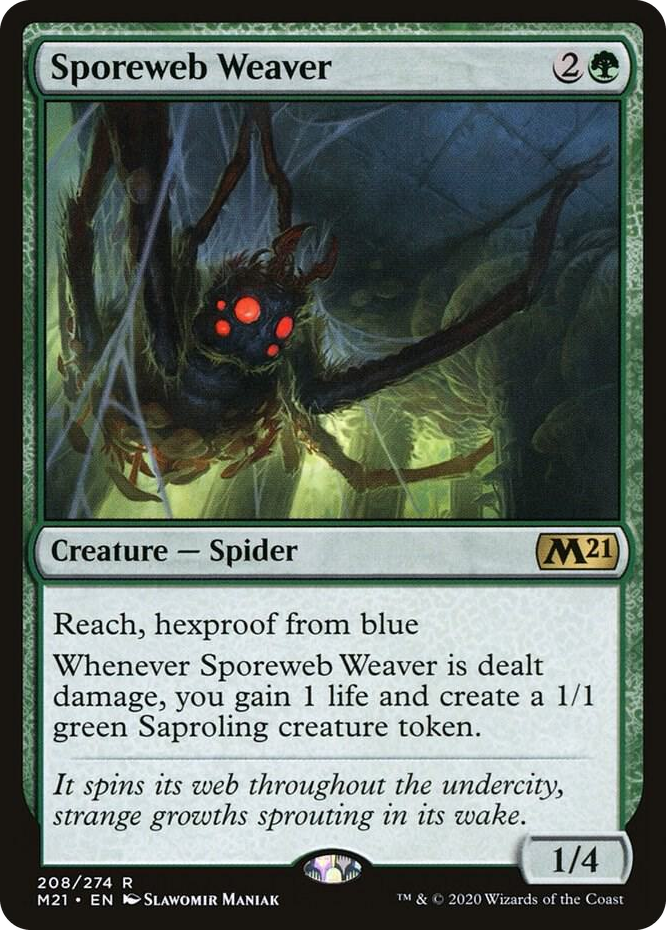0208 Sporeweb Weaver R Core Set 2021