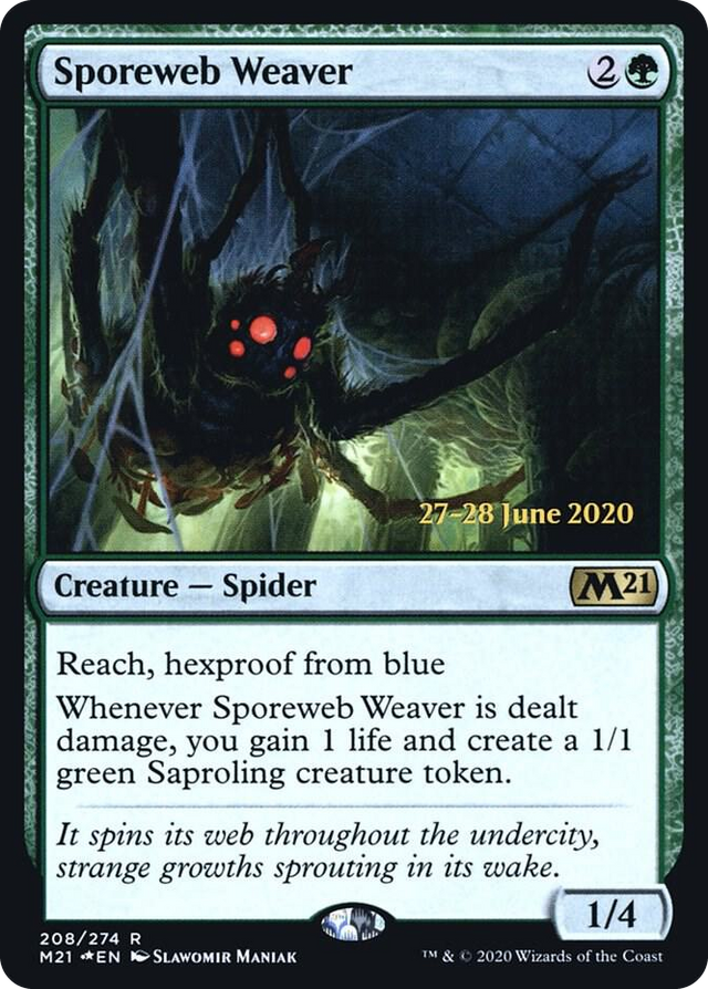 0208 Sporeweb Weaver R Prerelease Cards