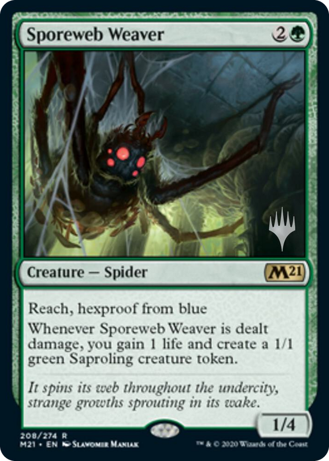 0208 Sporeweb Weaver R Promo Pack: Core Set 2021