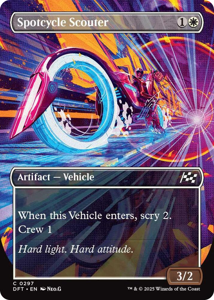 0297 Spotcycle Scouter (Borderless) C Aetherdrift