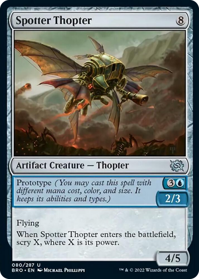 0080 Spotter Thopter U The Brothers' War
