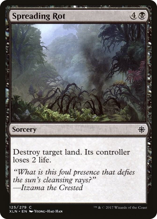 0125 Spreading Rot C Ixalan