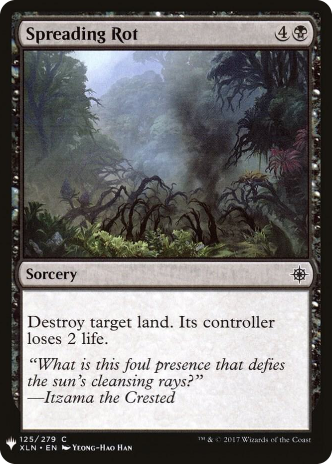 0125 Spreading Rot C The List Reprints