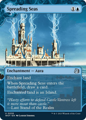 0026 Spreading Seas U Wilds of Eldraine: Enchanting Tales