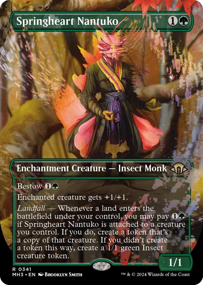 0341 Springheart Nantuko (Borderless) R Modern Horizons 3