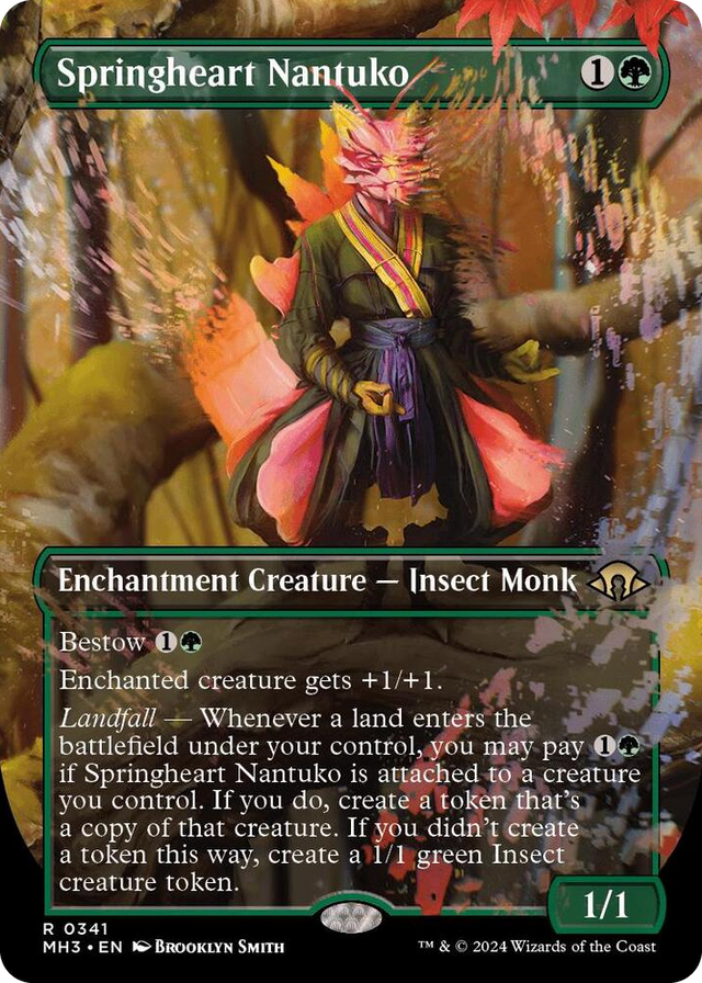 0341 Springheart Nantuko (Borderless) R Modern Horizons 3