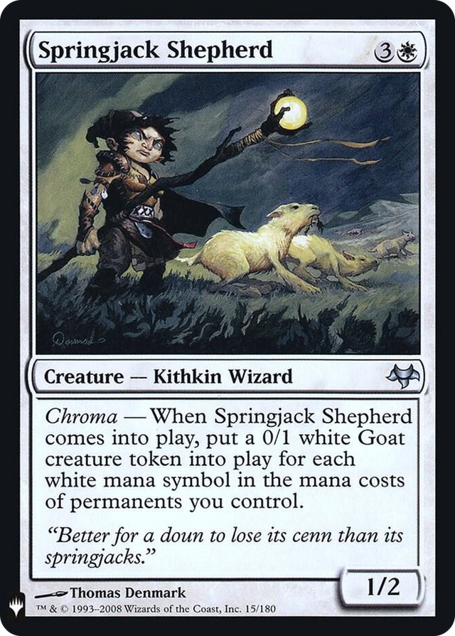 0015 Springjack Shepherd U The List Reprints
